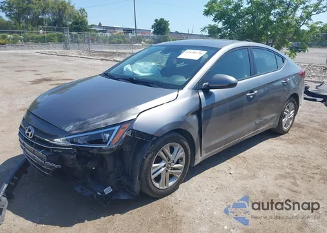 2020 Hyundai Elantra Sel из США, поврежденный, VIN 5NPD84LF2LH525411